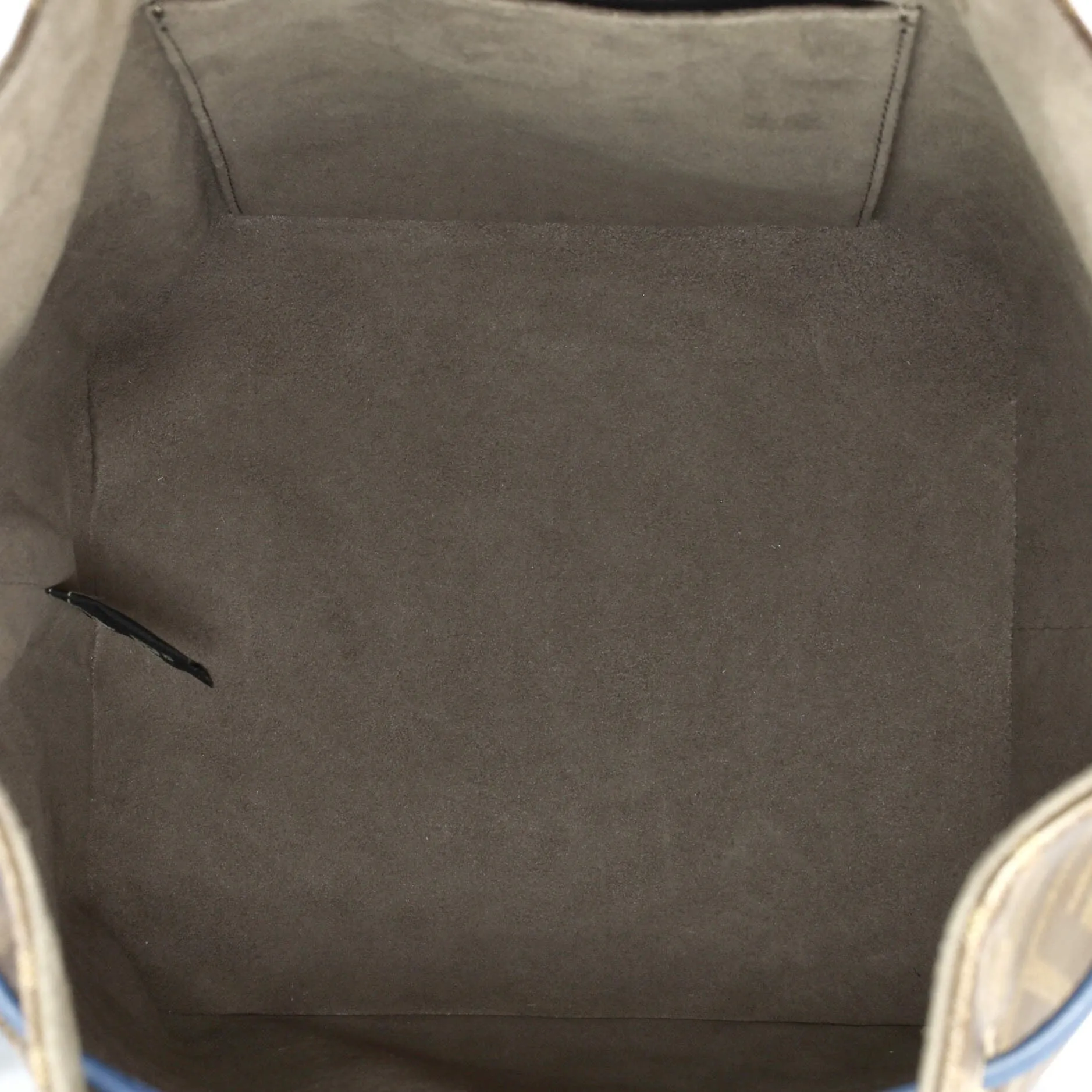 Mon Tresor Bucket Bag Zucca Coated Canvas Small