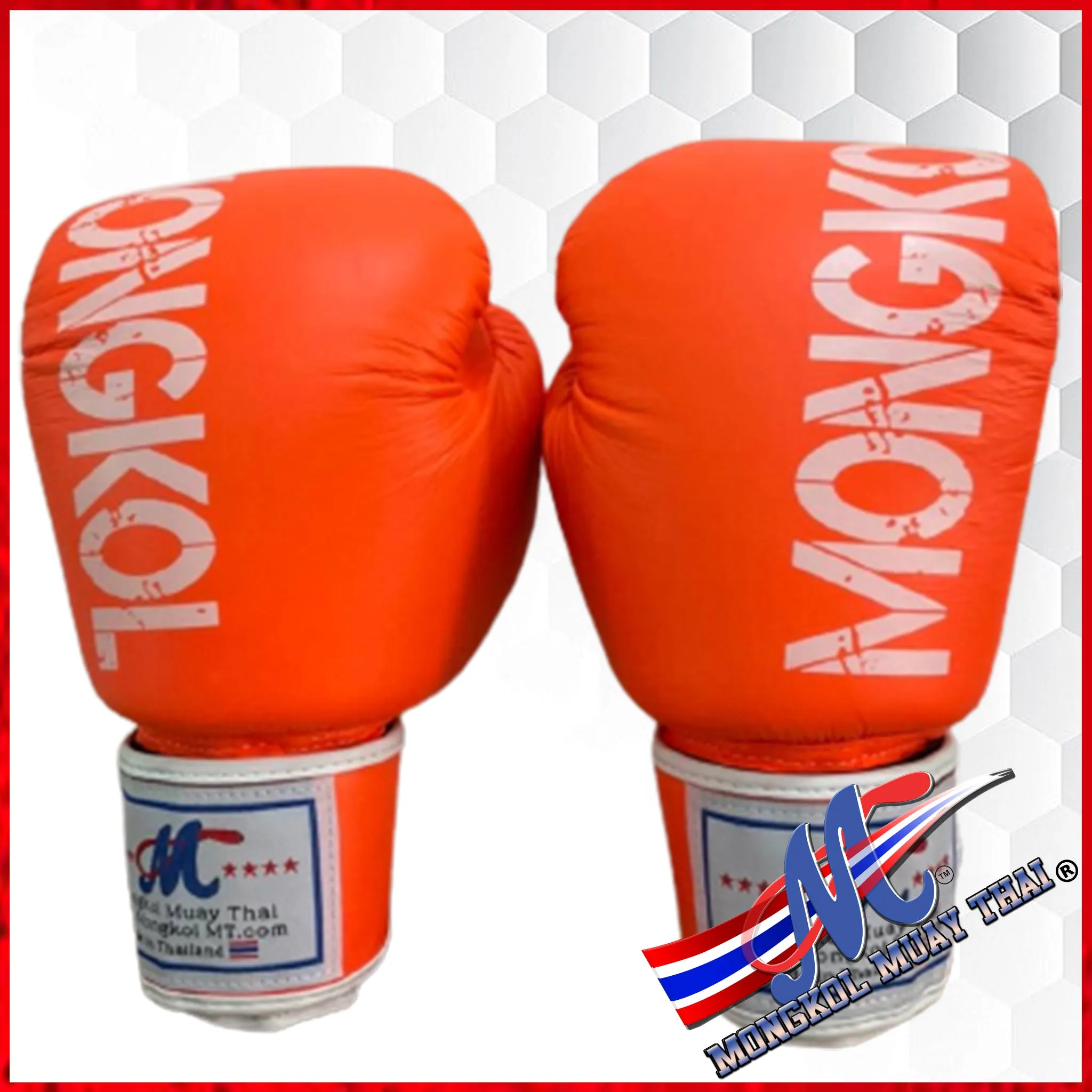 Mongkol Boxing Gloves Orange #8