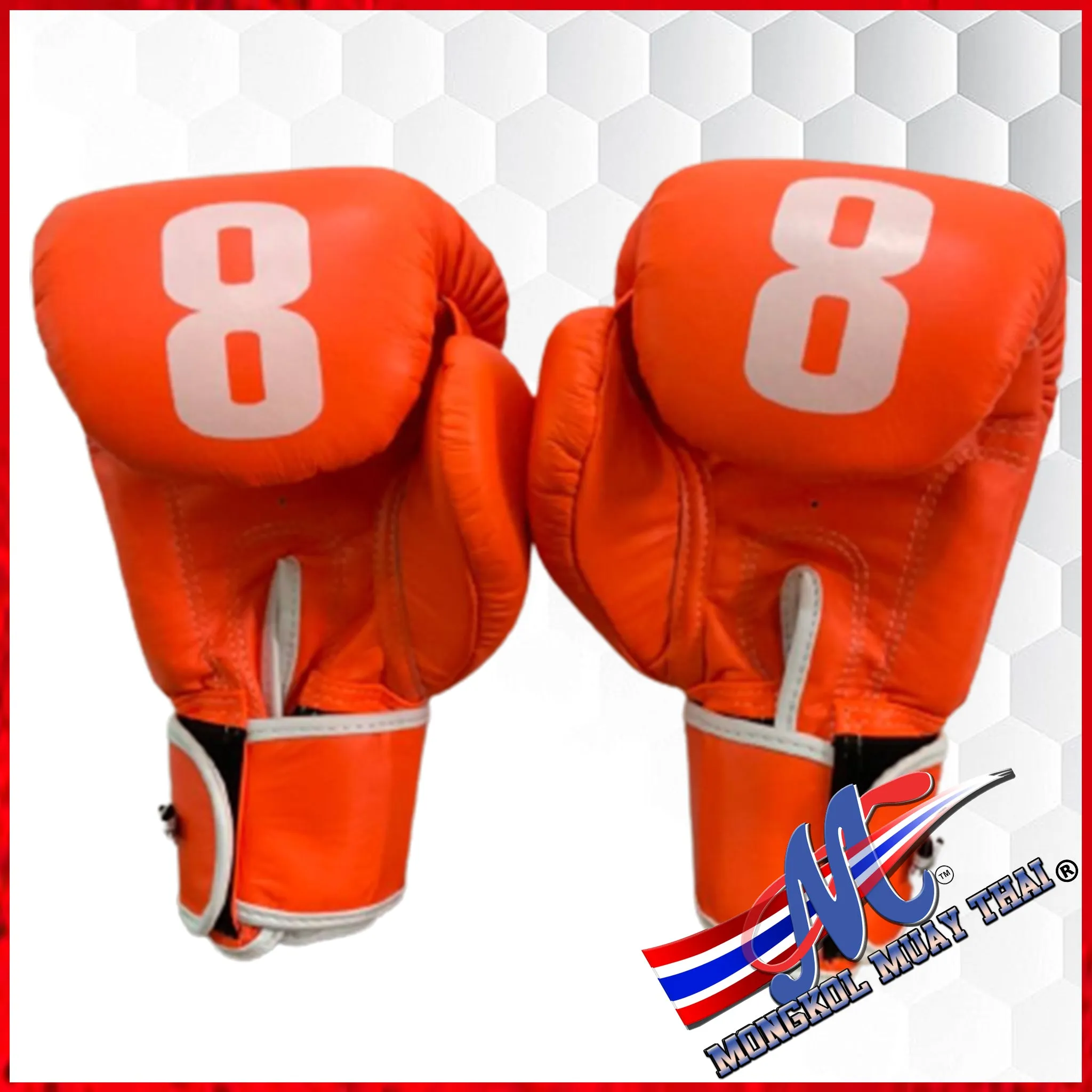 Mongkol Boxing Gloves Orange #8