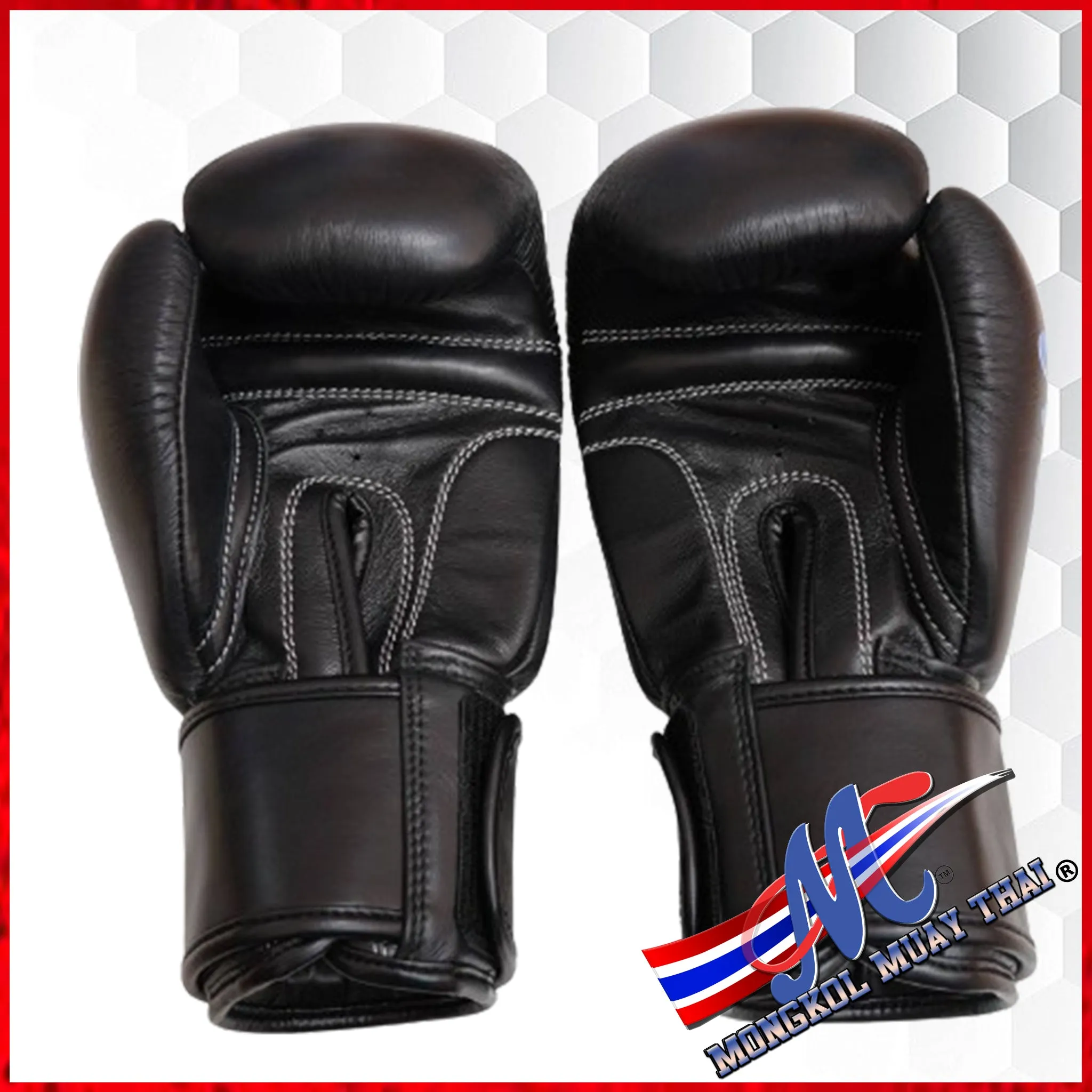 Mongkol boxing gloves sakyan  Black  restocked NOW