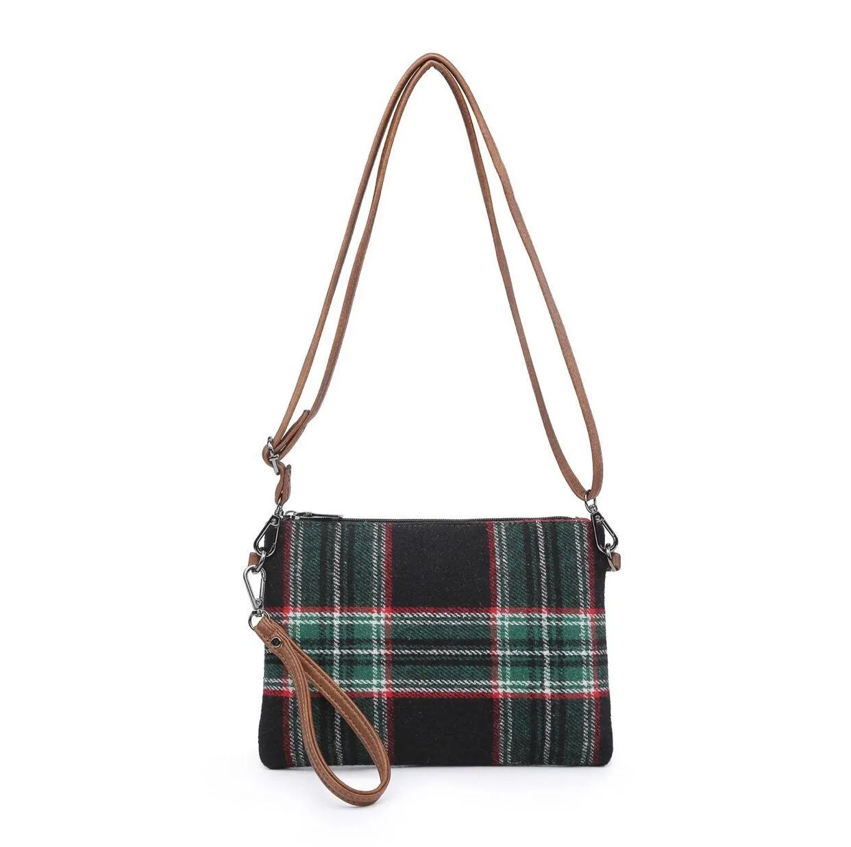Monogram Crossbody Plaid purse, Crossbody Bag, Riley Plaid Crossbody Plaid Crossbody,Monogrammed Purse