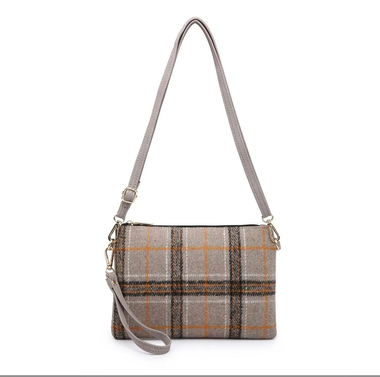 Monogram Crossbody Plaid purse, Crossbody Bag, Riley Plaid Crossbody Plaid Crossbody,Monogrammed Purse