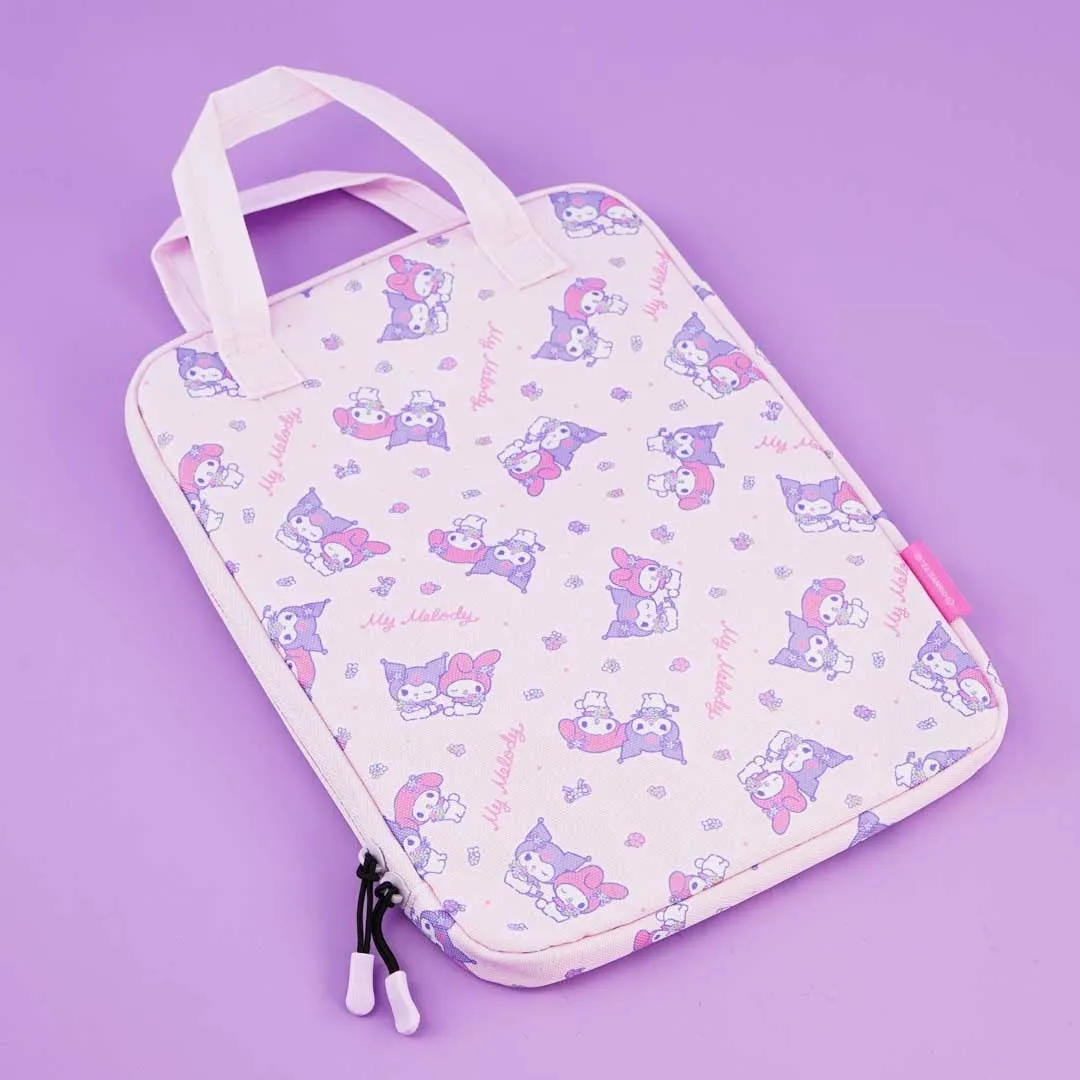 My Melody & Kuromi Floral Tablet Case