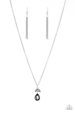 Nice To Meet You - Silver Necklace - Paparazzi Accessories