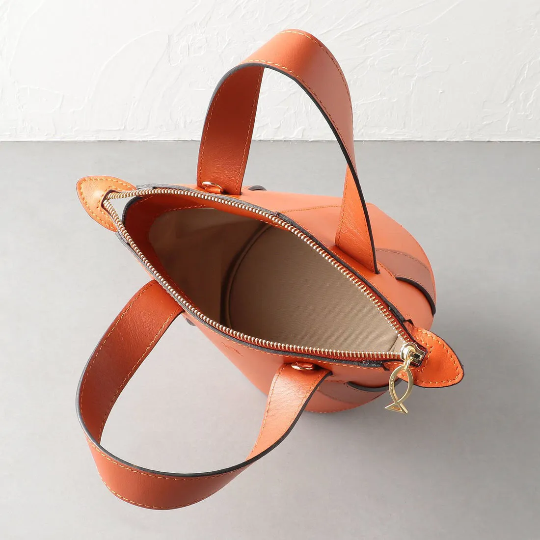 Orange   Terracotta | Bucket Bag