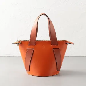Orange   Terracotta | Bucket Bag