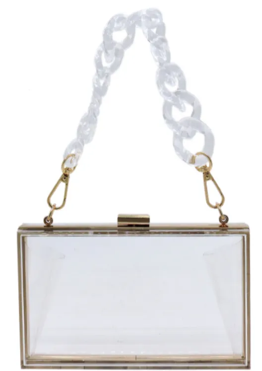 Personalized Acrylic Clutch