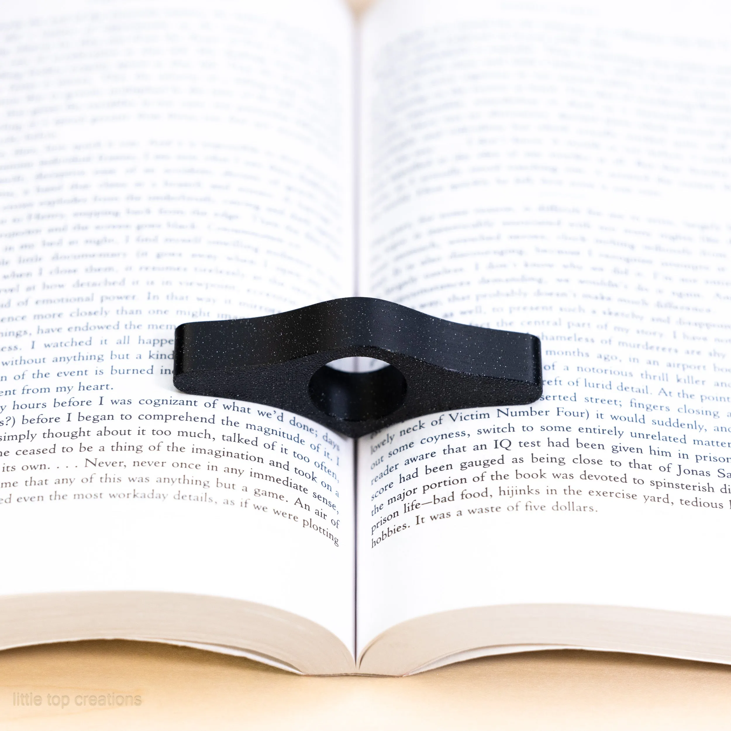 Personalized Book Page Holder