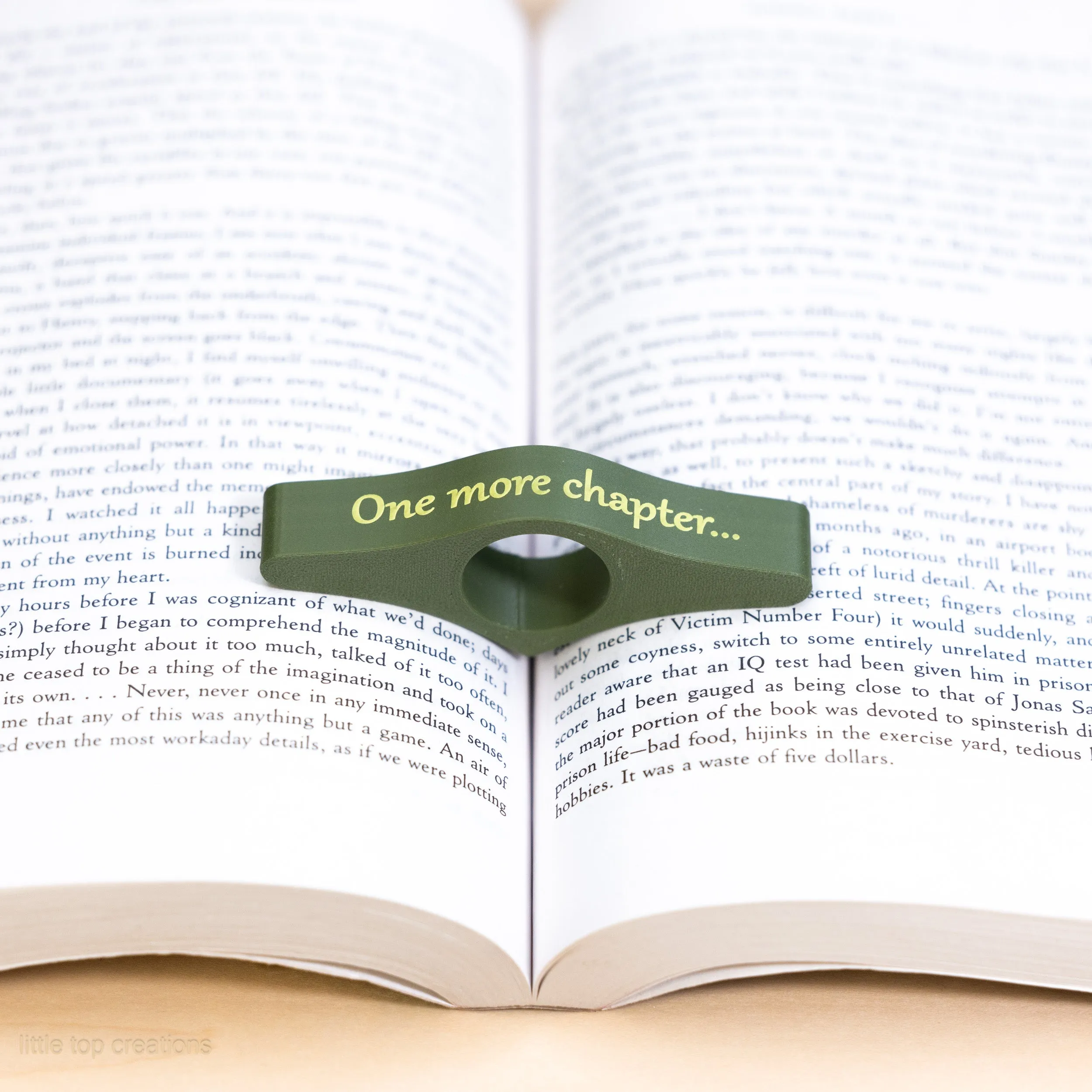 Personalized Book Page Holder