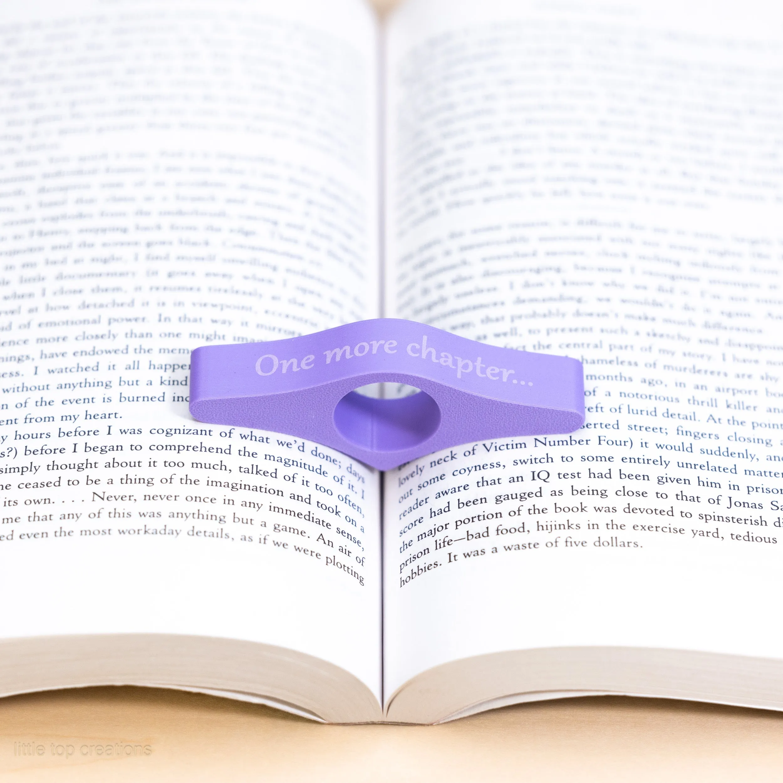 Personalized Book Page Holder