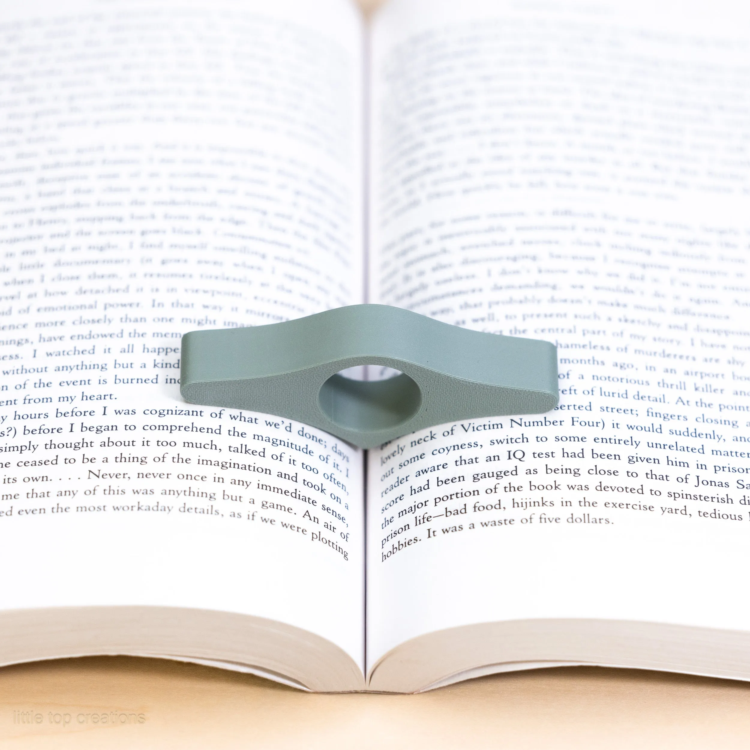 Personalized Book Page Holder