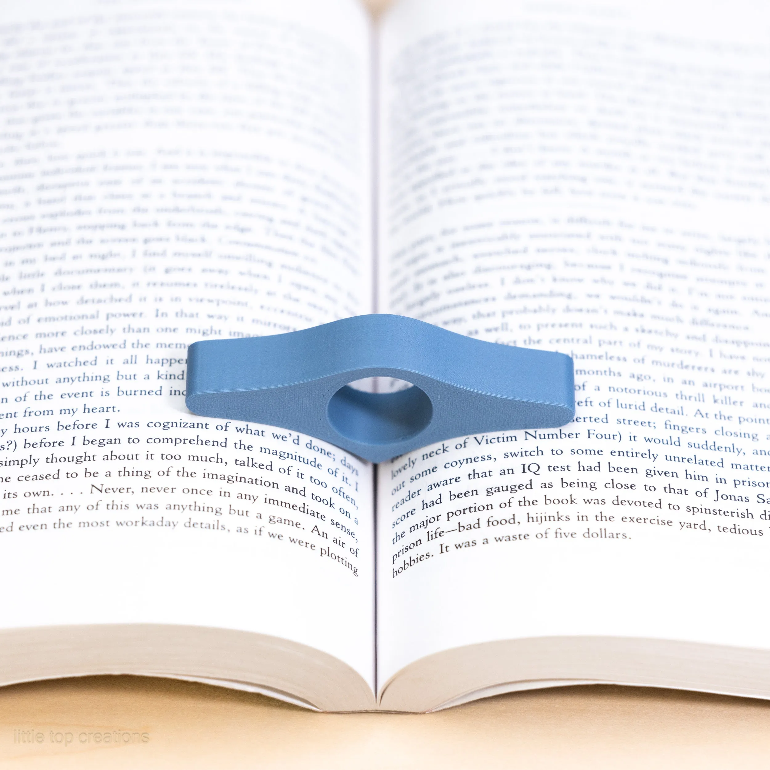 Personalized Book Page Holder