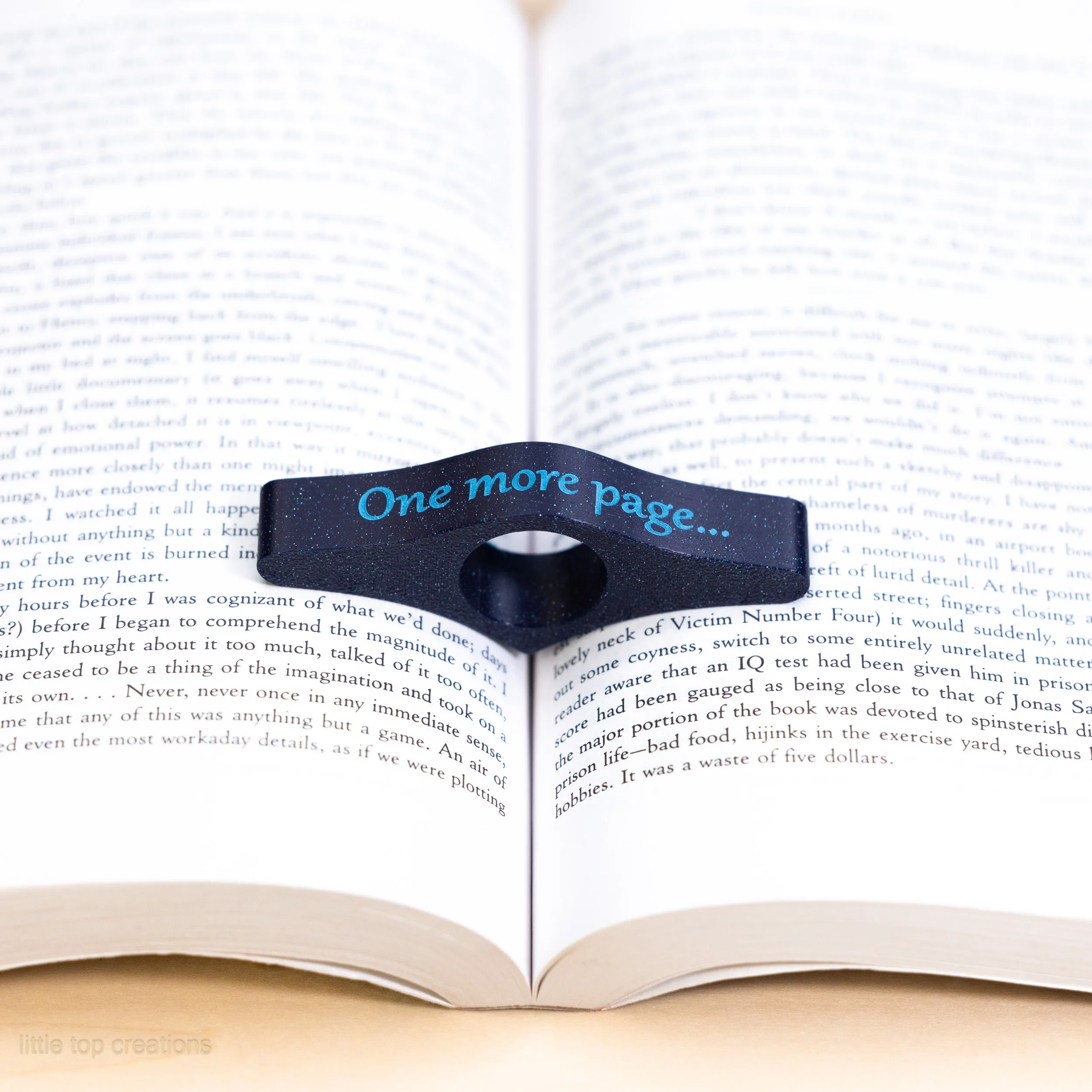 Personalized Book Page Holder