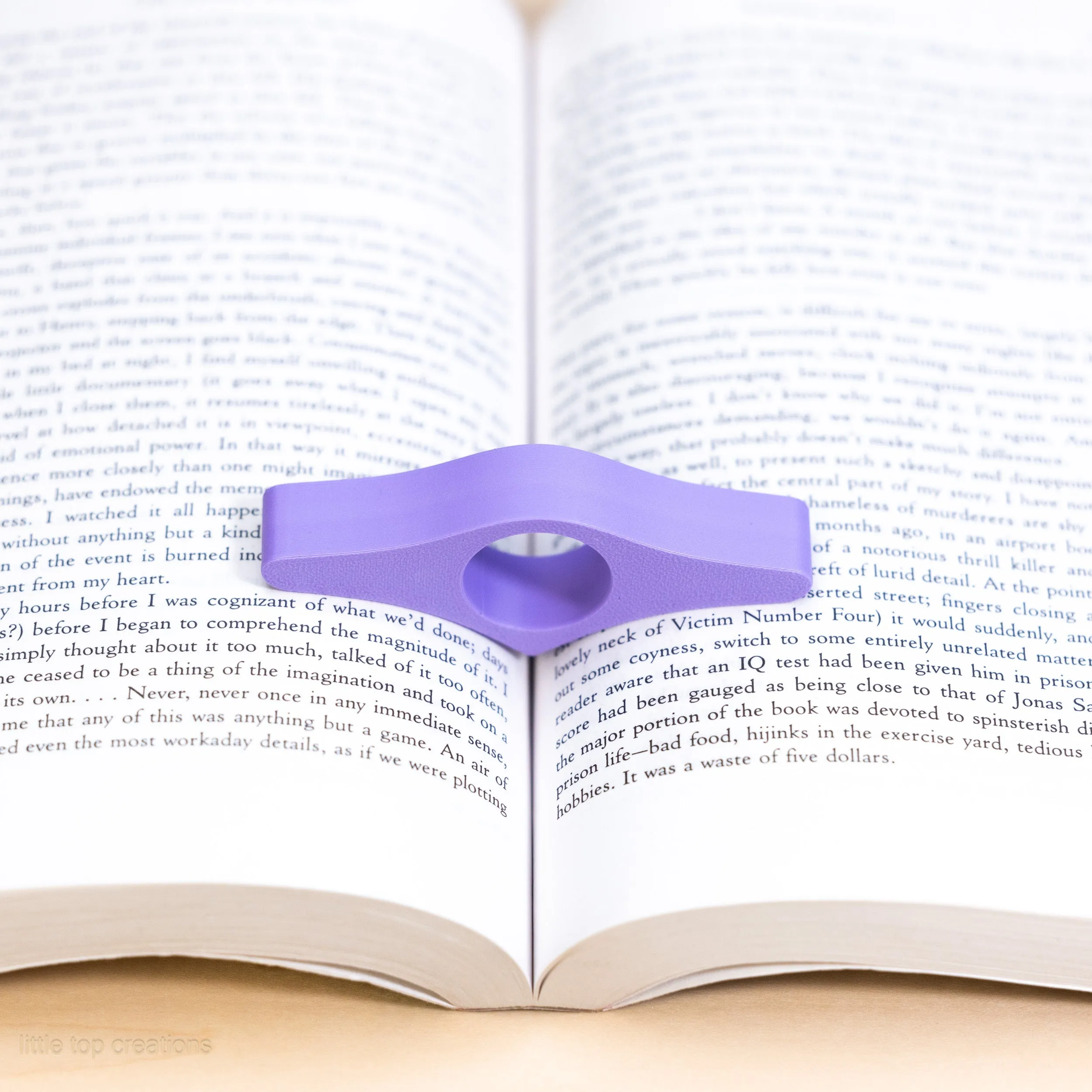 Personalized Book Page Holder