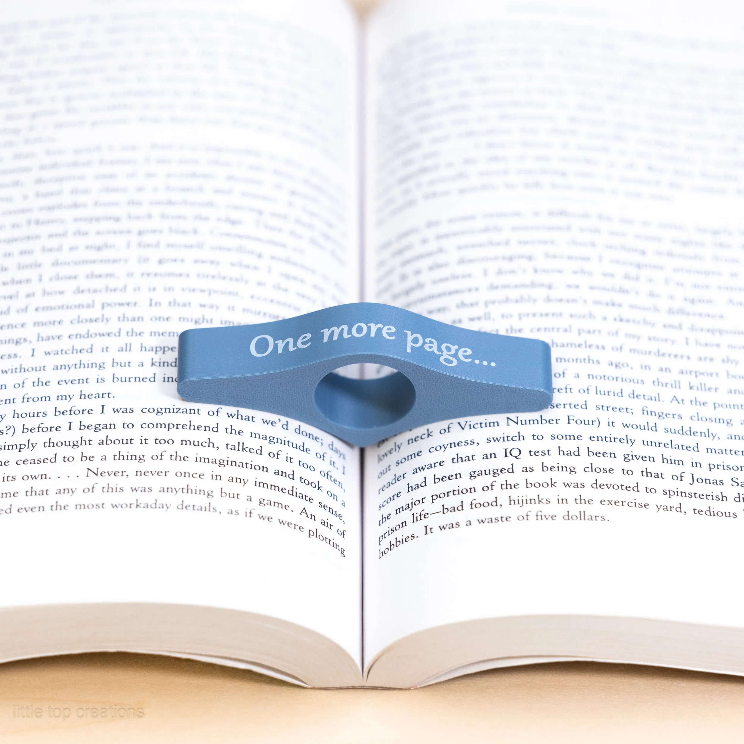 Personalized Book Page Holder
