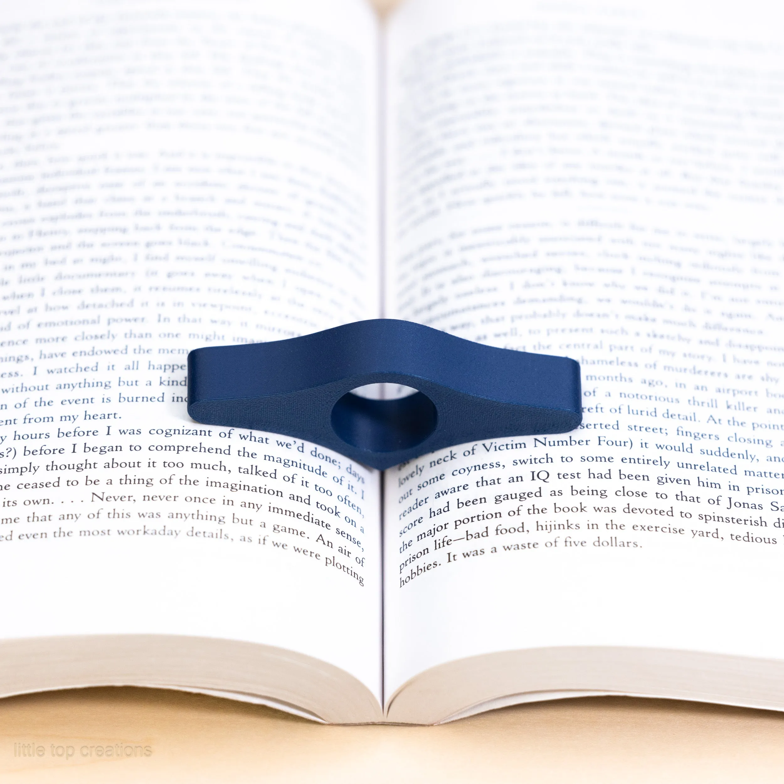 Personalized Book Page Holder