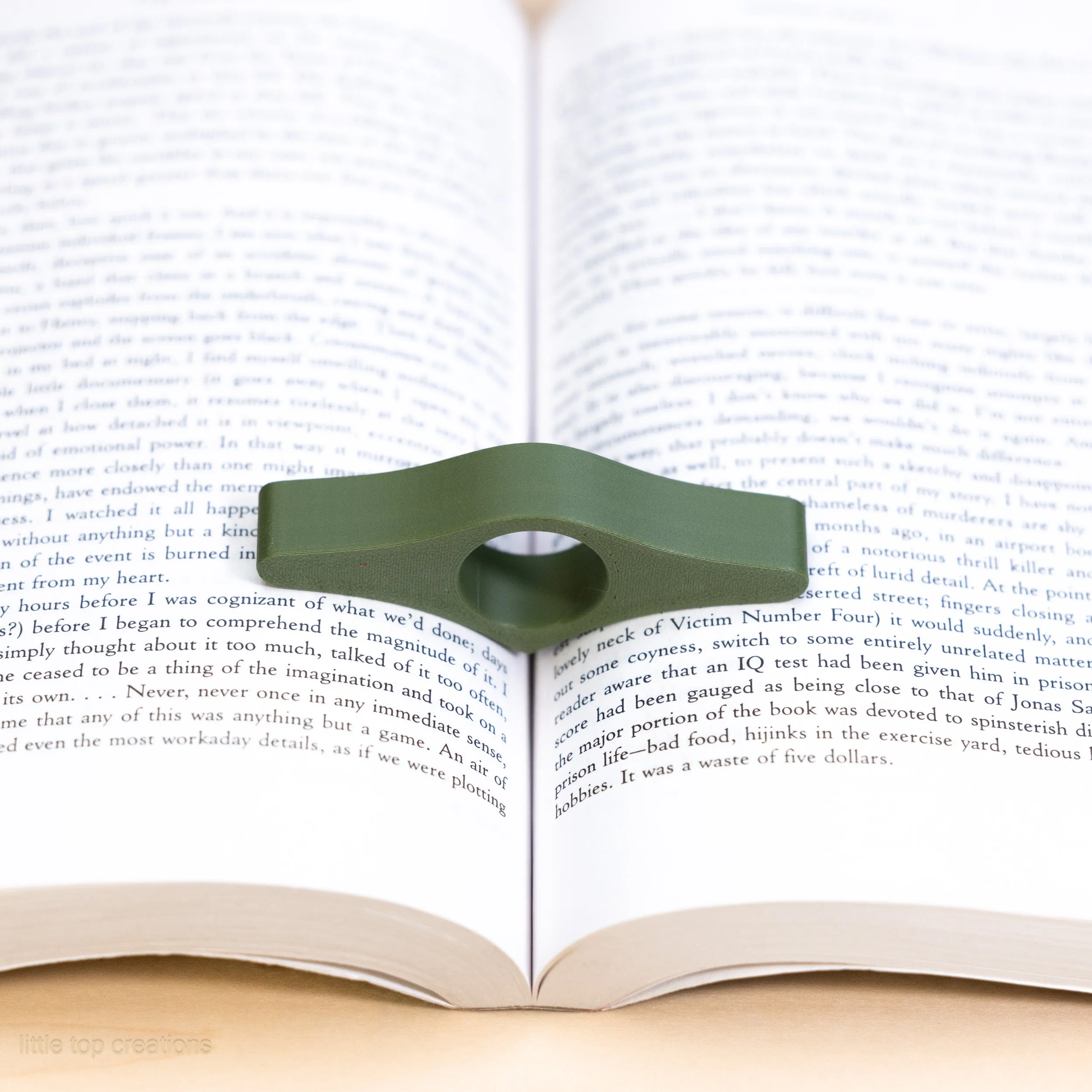 Personalized Book Page Holder