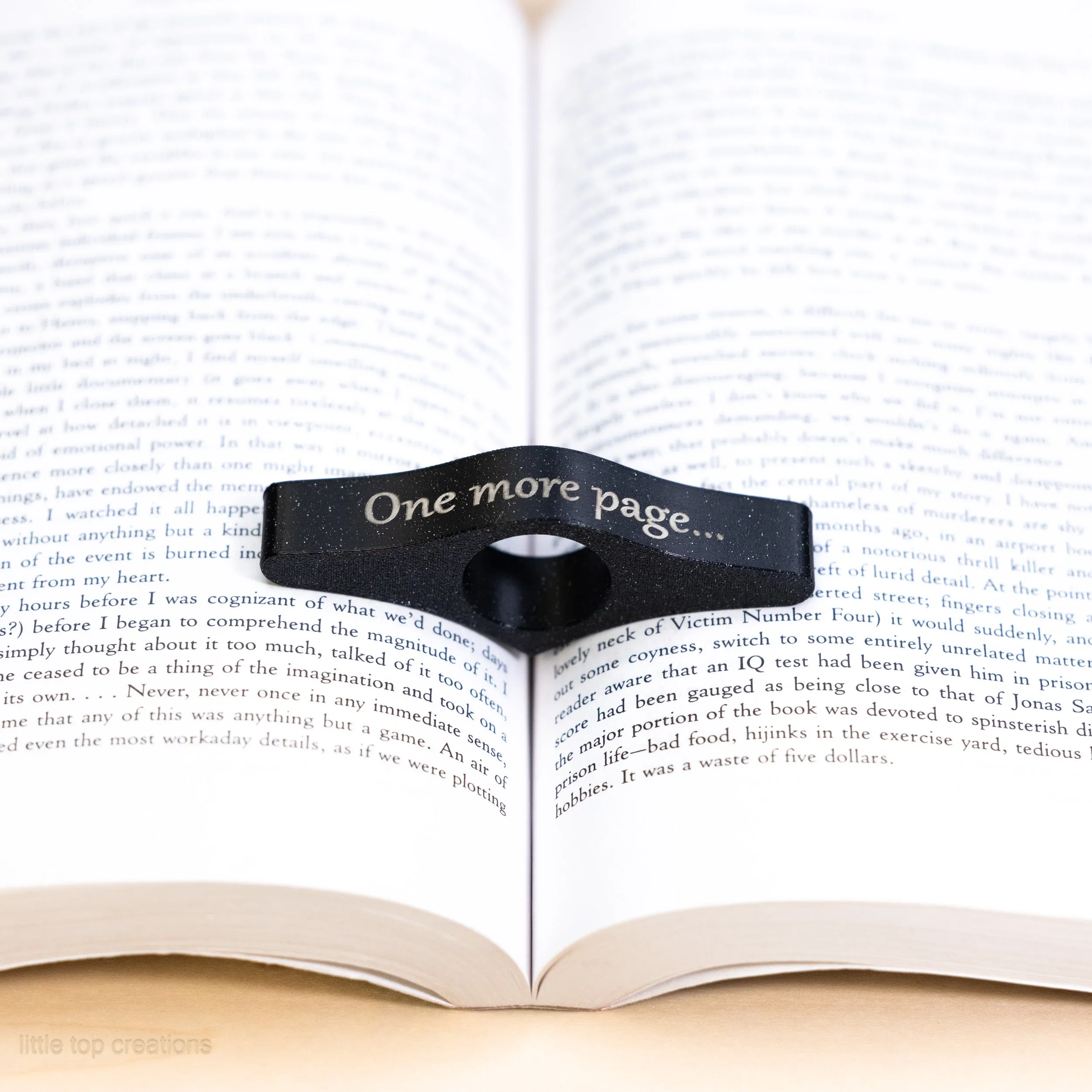 Personalized Book Page Holder