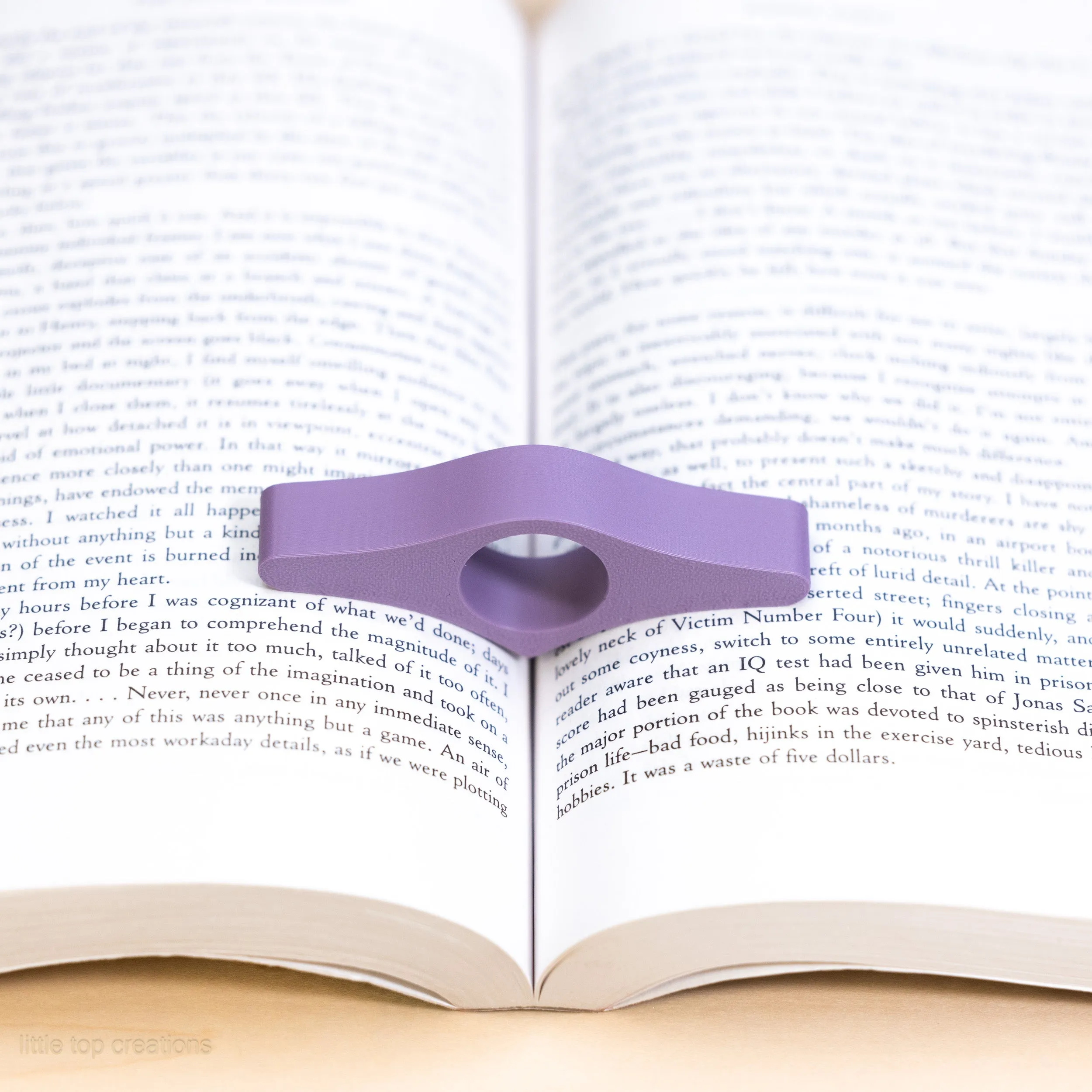 Personalized Book Page Holder