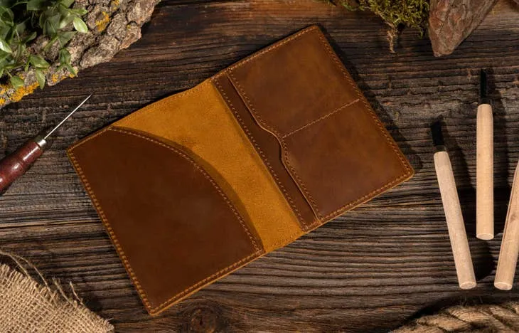 Peter Real Leather Passport Cover