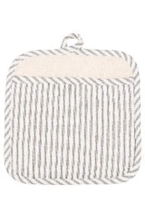 Pewter Stripe Potholder