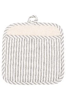 Pewter Stripe Potholder