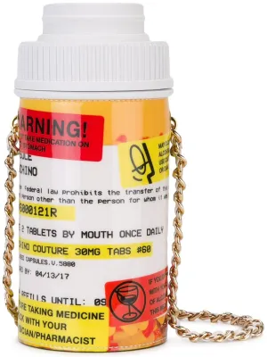 pill pot crossbody bag