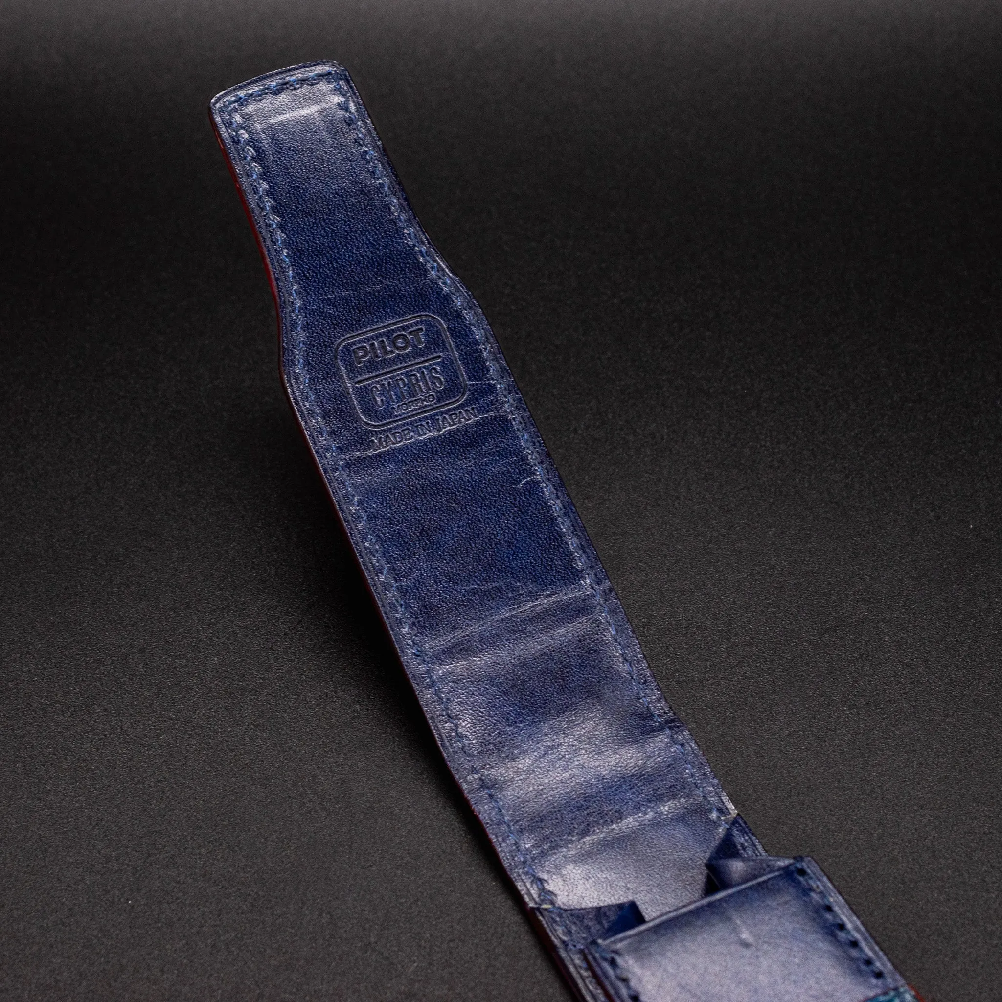 Pilot Cypris Urushi Pen Case - Blue