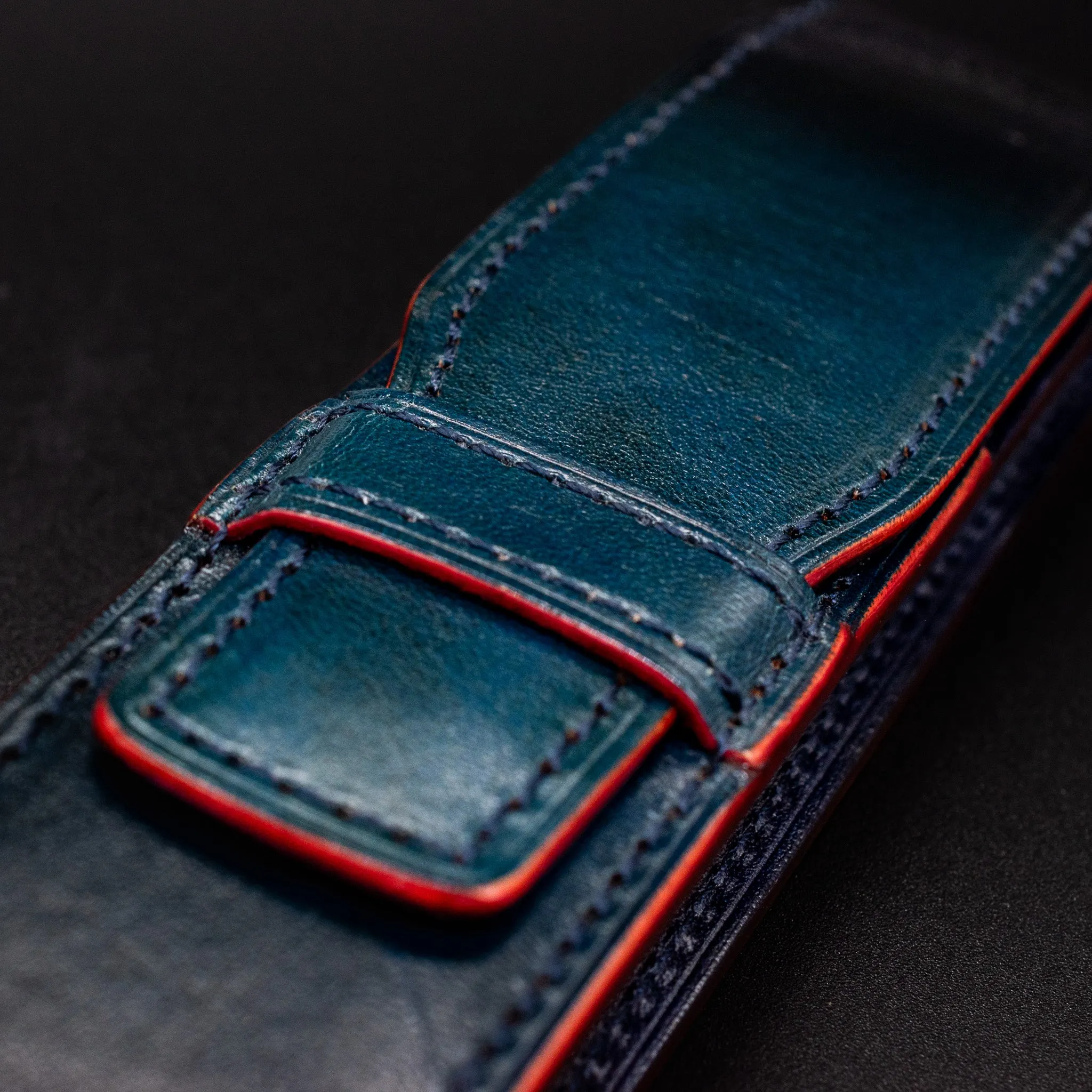 Pilot Cypris Urushi Pen Case - Blue