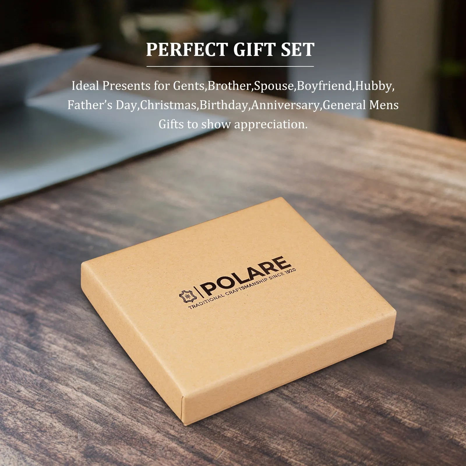 Polare Full Grain Leather Travel Passport Wallet RFID Blocking Passport Holder Soft Bifold Cover Case with YKK Zipper (Dark Brown with AirTag Slot)
