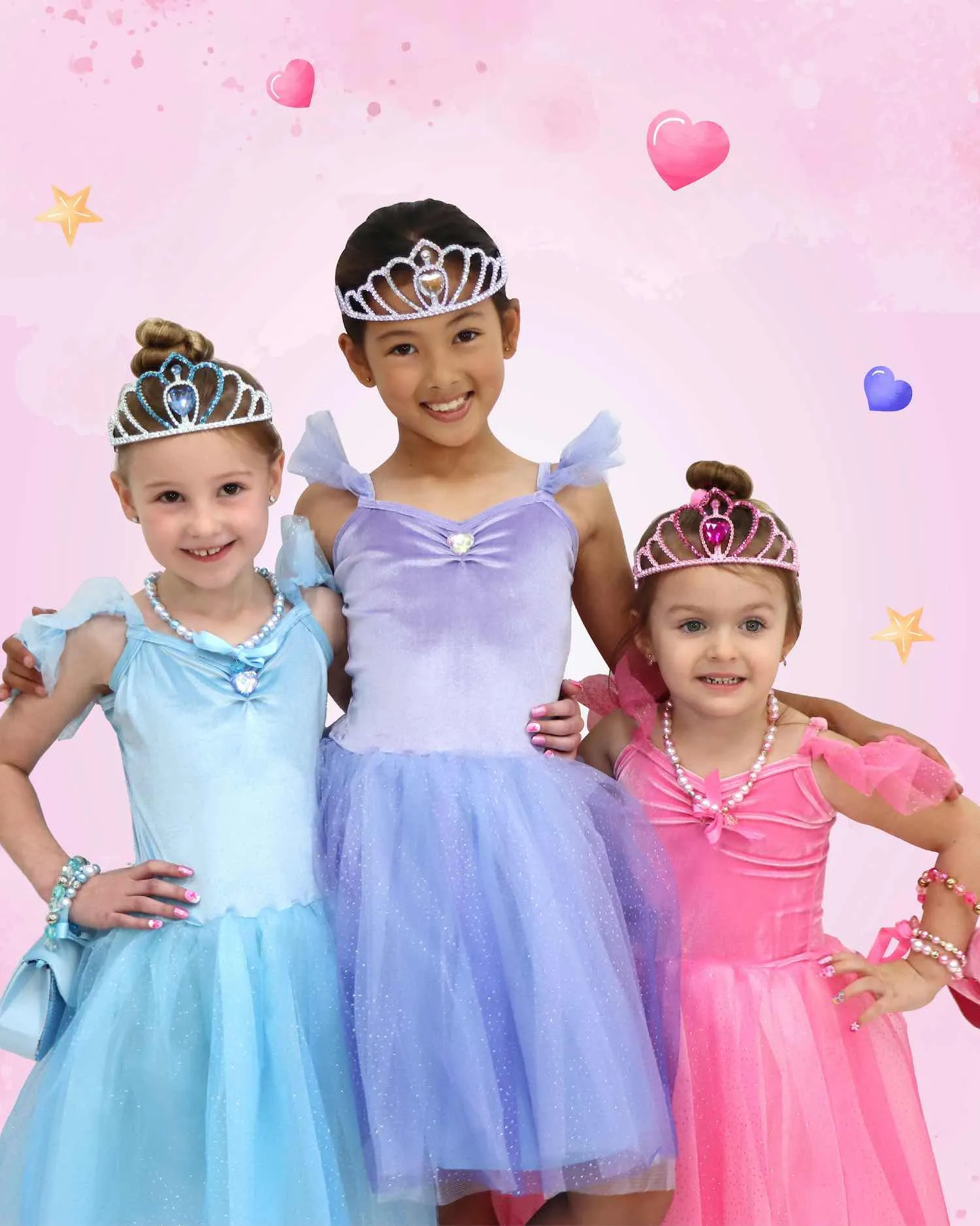 Princess Sapphire Velvet Dress Up Fashion Pack