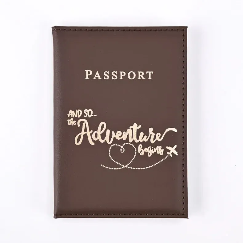 Protective ID, Credit Card. Passport Holder with Flight Ticket Clip