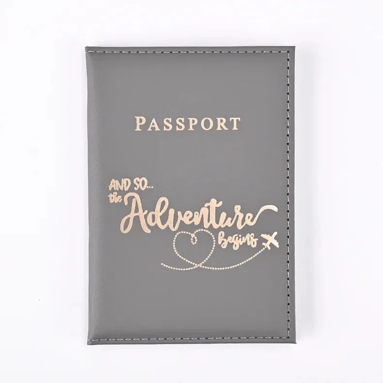 Protective ID, Credit Card. Passport Holder with Flight Ticket Clip