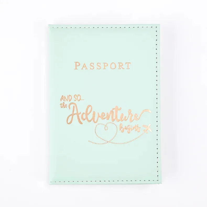 Protective ID, Credit Card. Passport Holder with Flight Ticket Clip