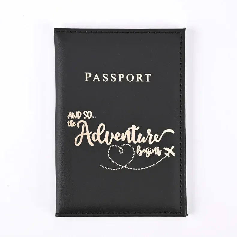 Protective ID, Credit Card. Passport Holder with Flight Ticket Clip