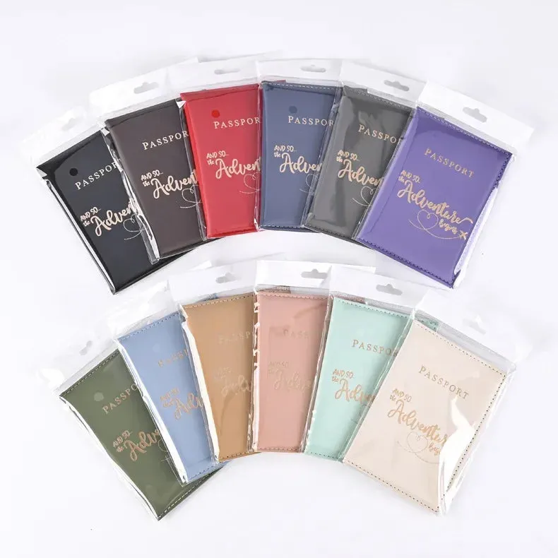 Protective ID, Credit Card. Passport Holder with Flight Ticket Clip