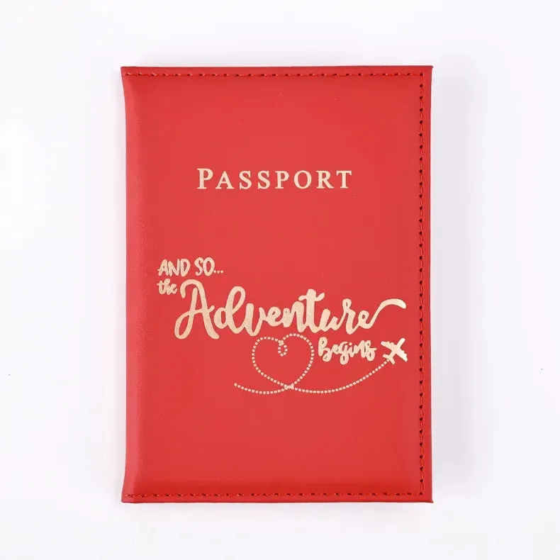 Protective ID, Credit Card. Passport Holder with Flight Ticket Clip