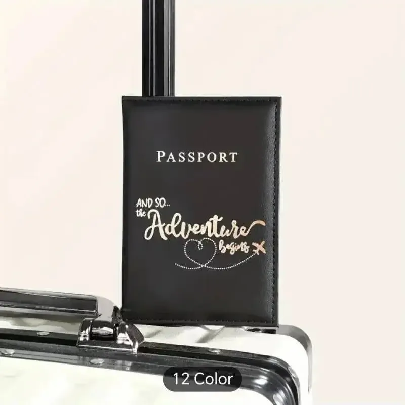 Protective ID, Credit Card. Passport Holder with Flight Ticket Clip