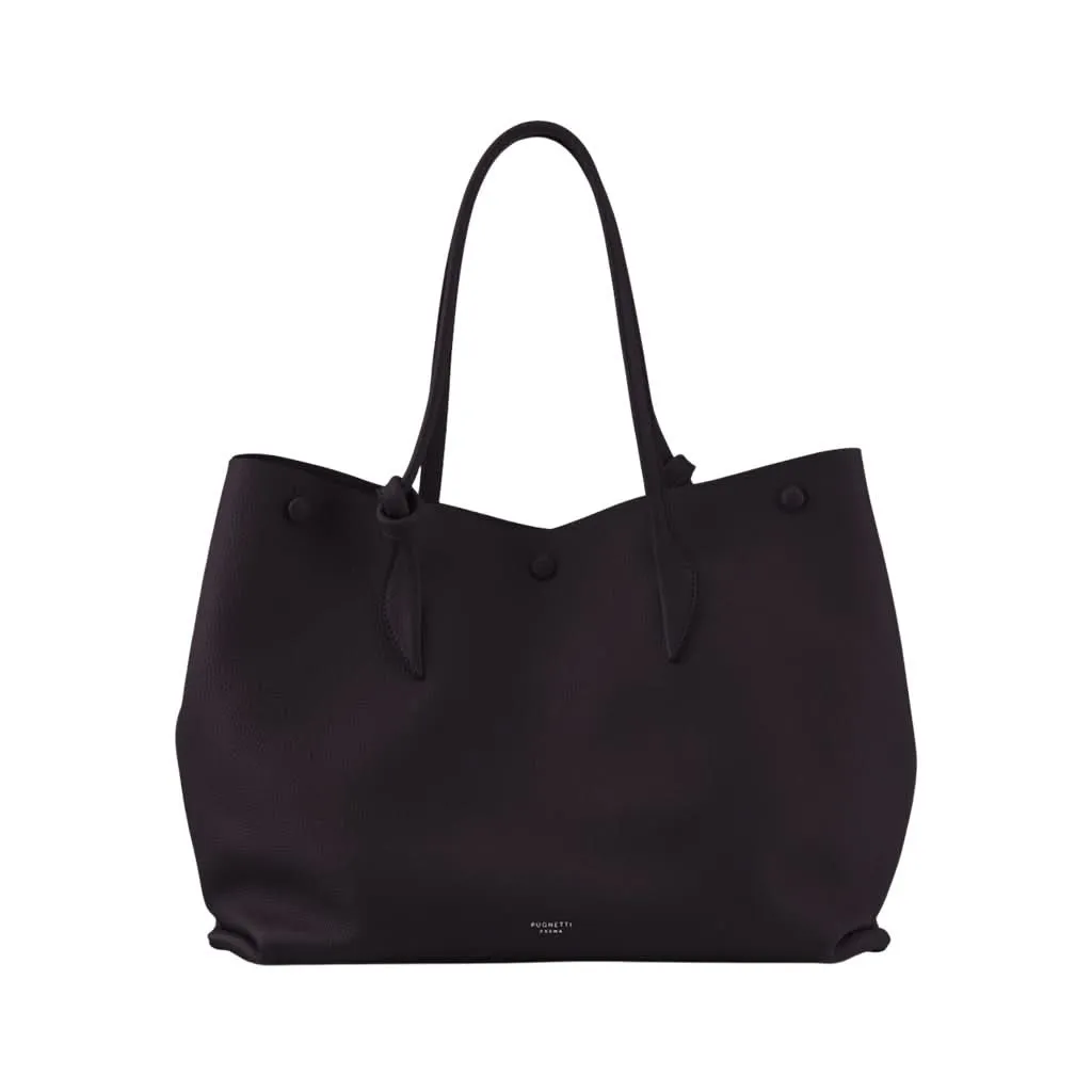 Pugnetti Parma Calfskin Bell Large Tote - Italian Craftsmanship