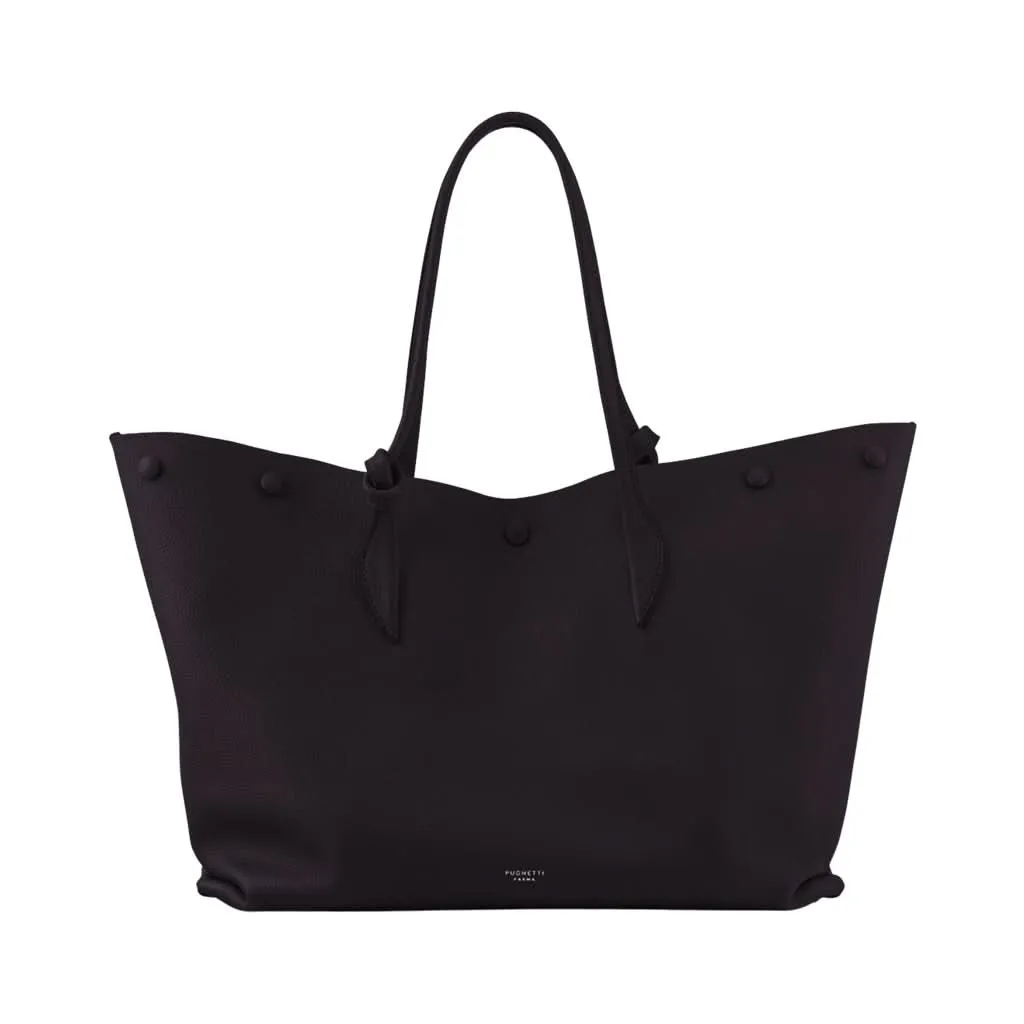 Pugnetti Parma Calfskin Bell Large Tote - Italian Craftsmanship