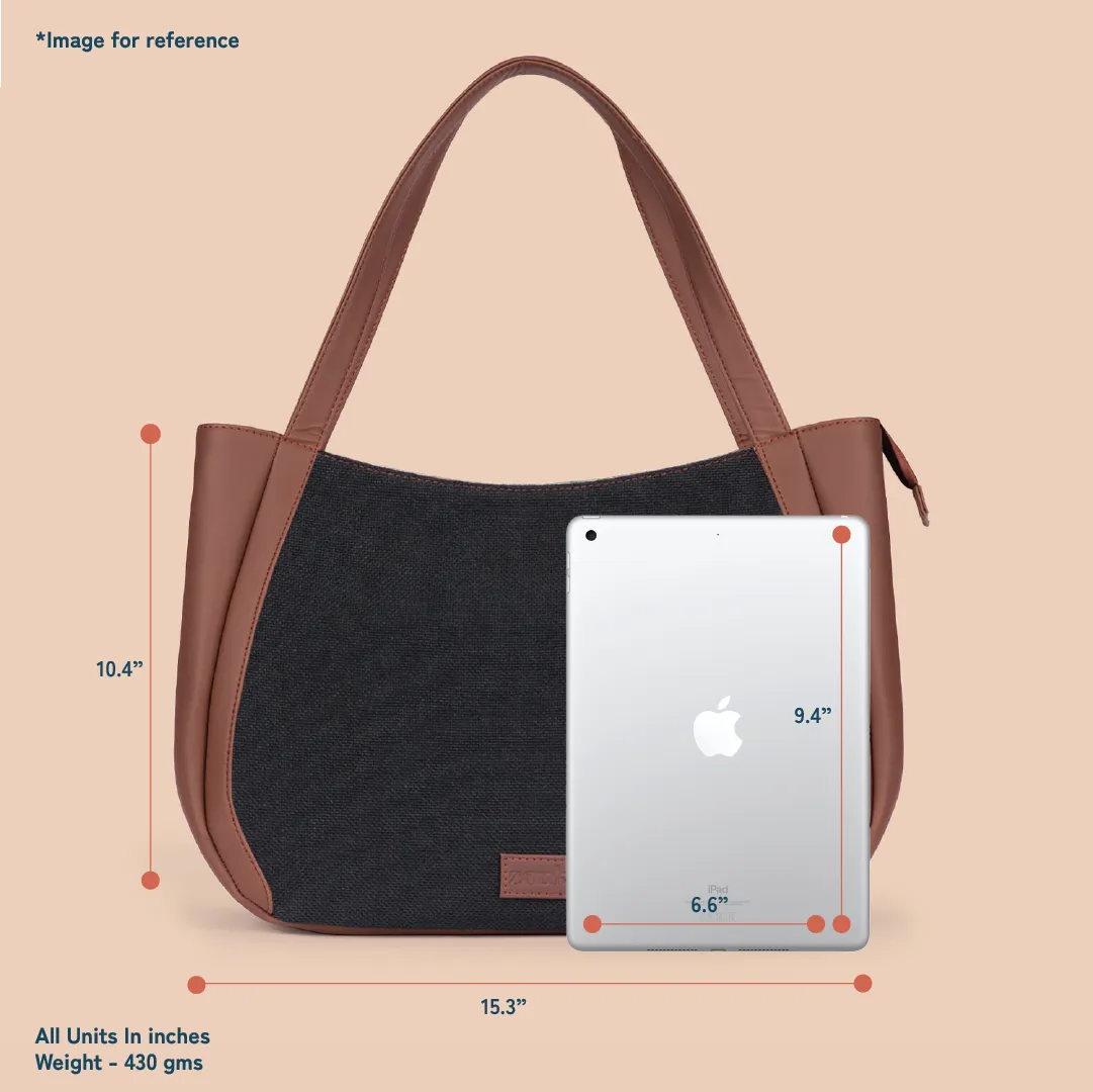 Qutub Stripes Luna Handbag