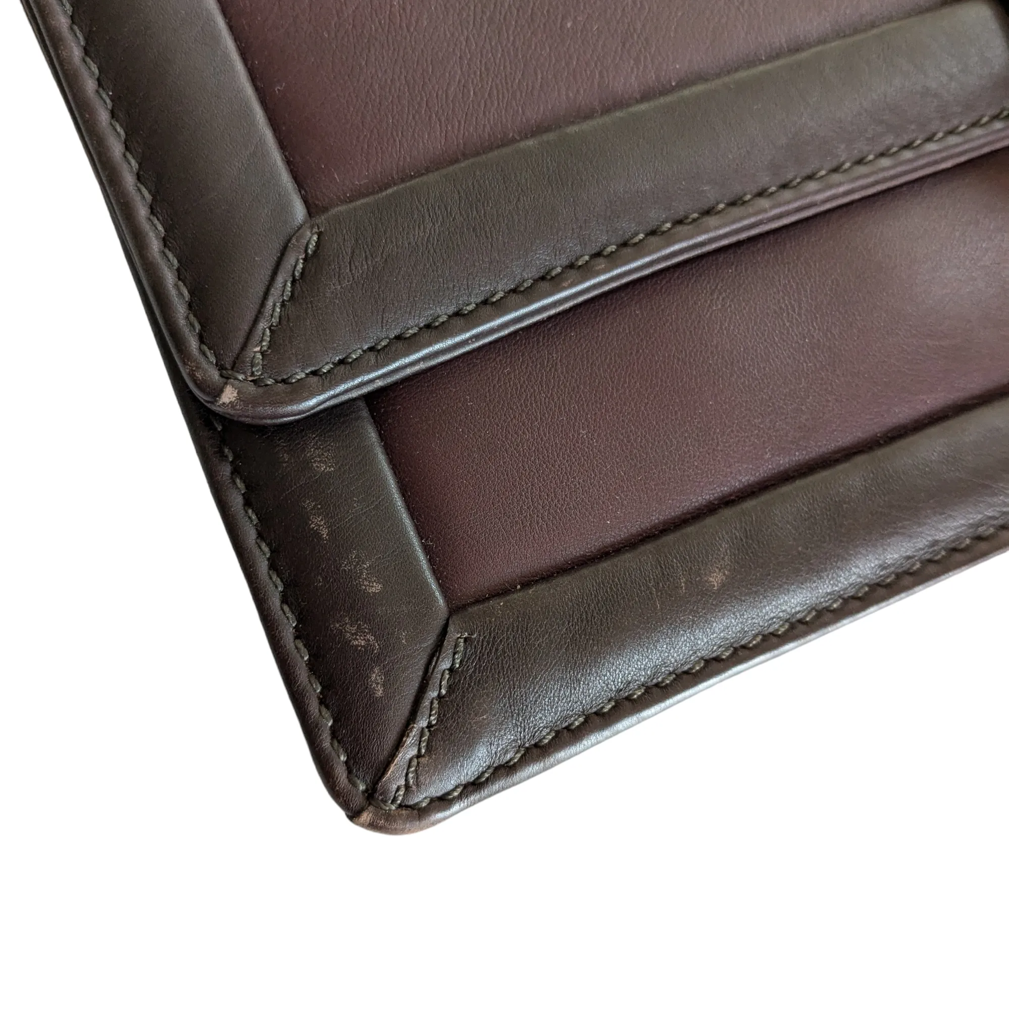 Salvatore Ferragamo Vintage Leather Clutch