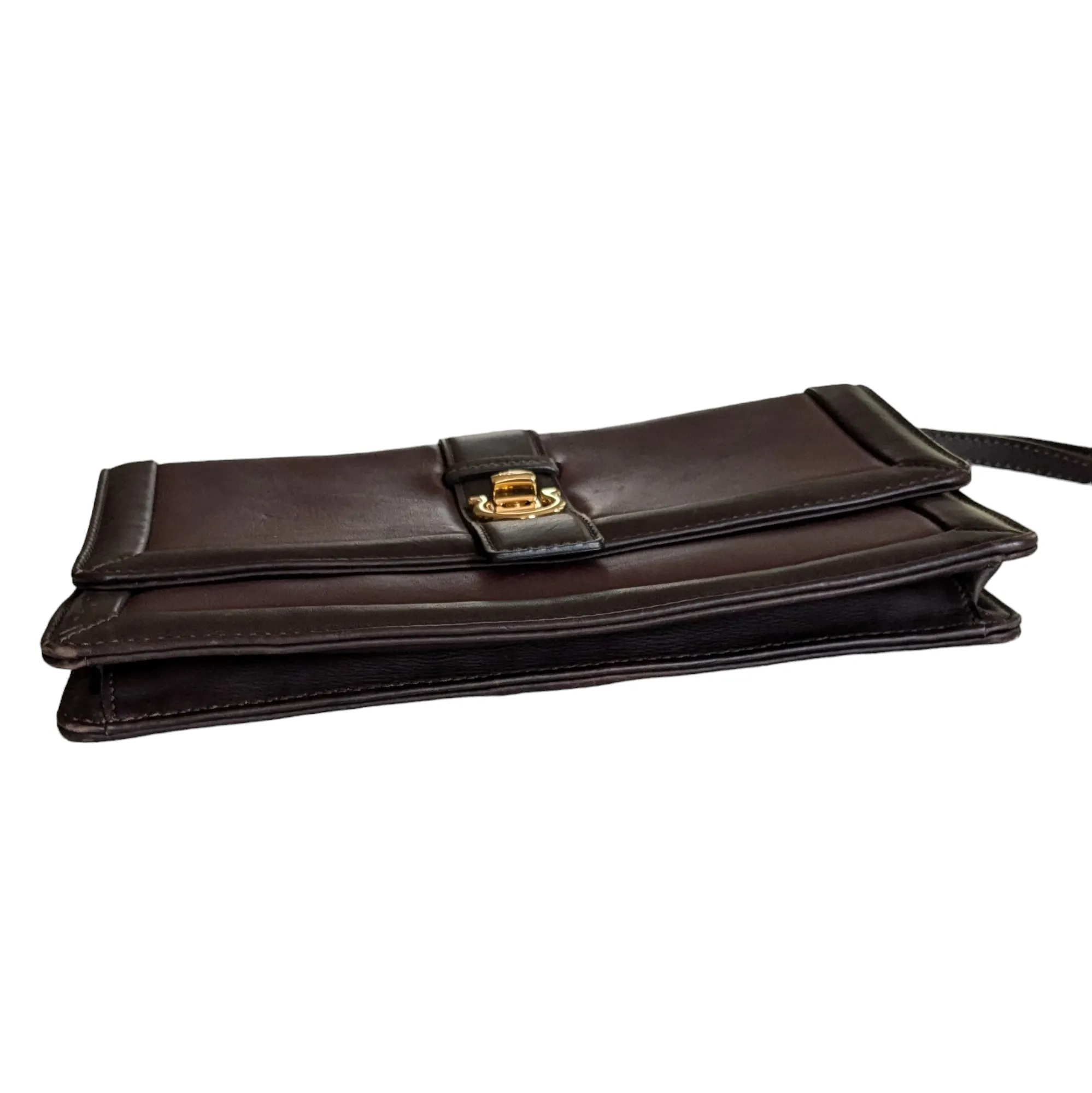 Salvatore Ferragamo Vintage Leather Clutch