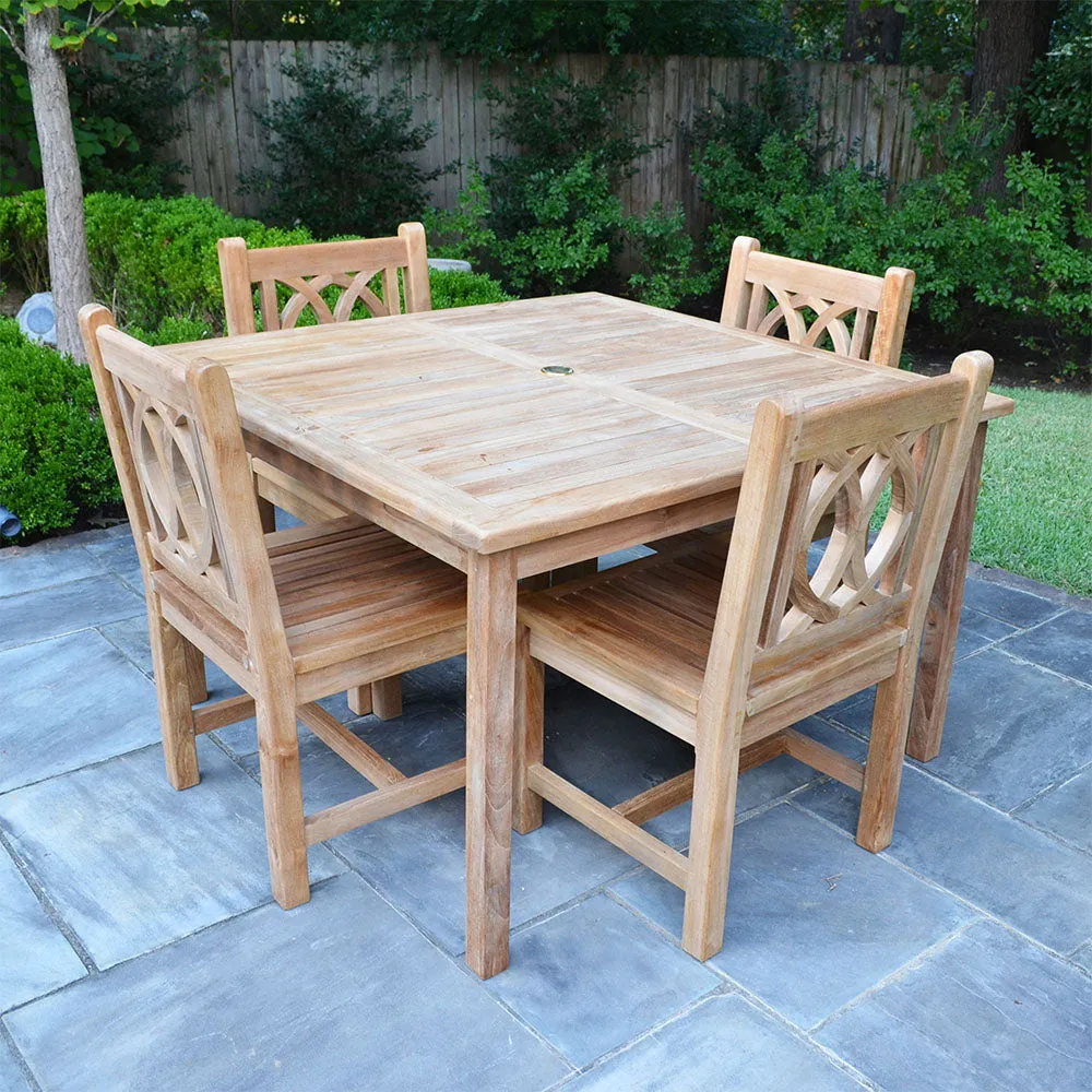 Sandhill Grade A Teak 47" Square Table