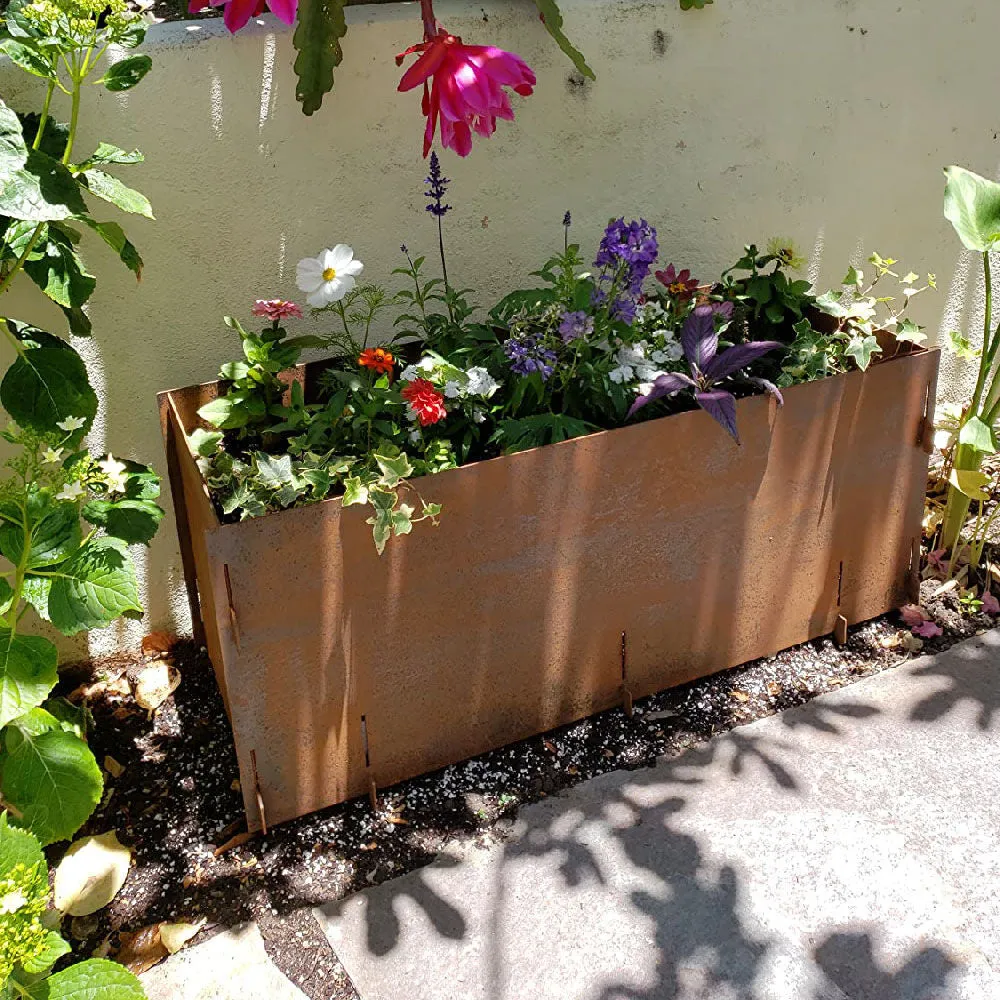 Scratch and Dent - Corten Steel Planter Box | 39" x 15" x 16" - FINAL SALE