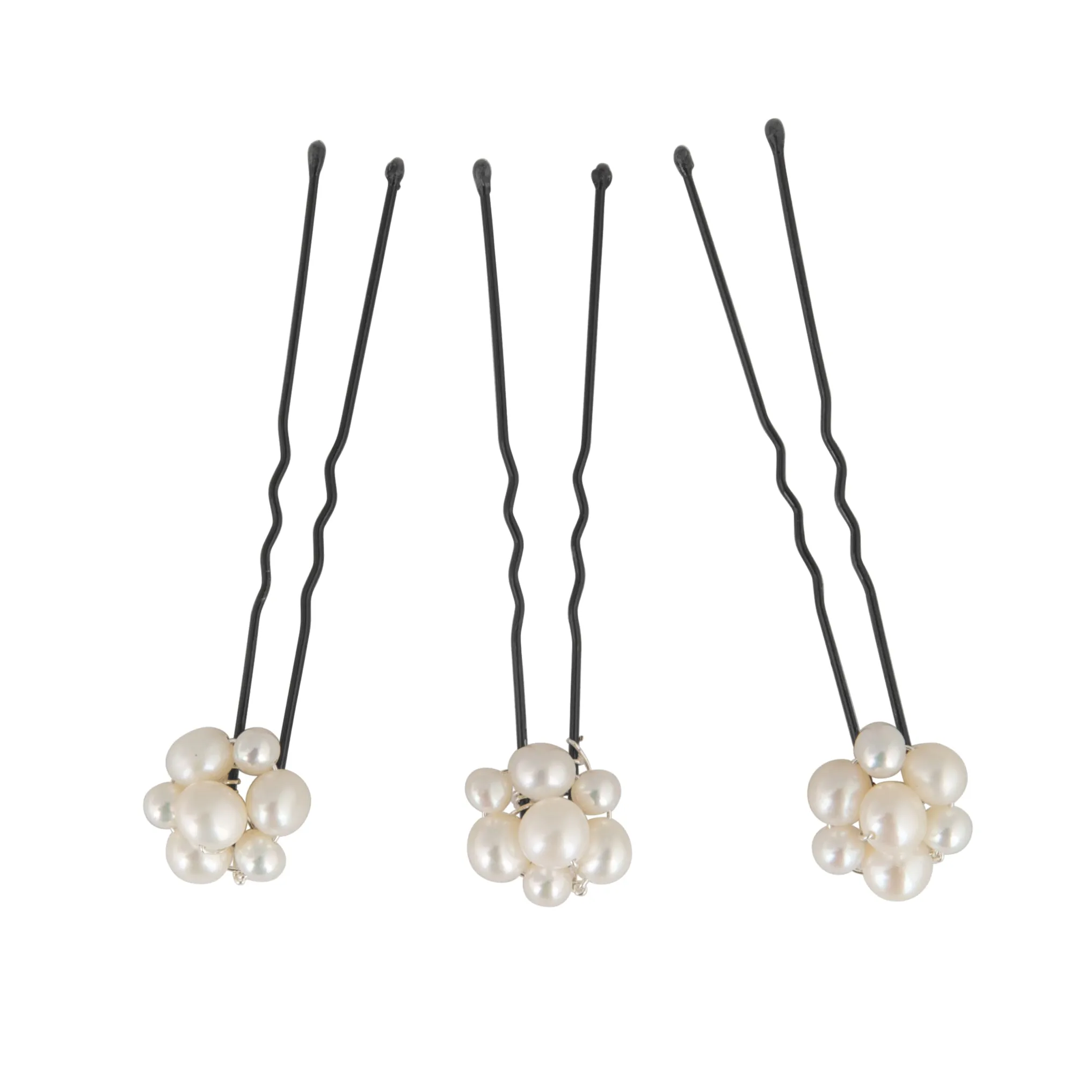 Set of Pearl Spring Wedding Hair Pins
