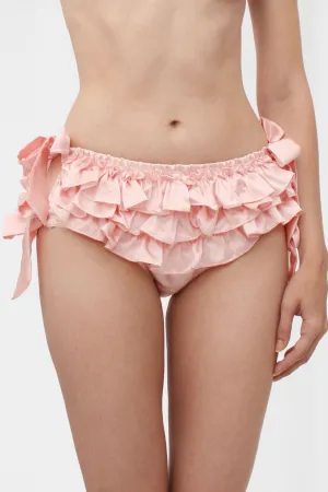 Silk ruffled panties