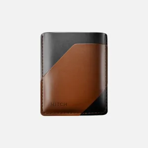 Simple Cardholder - Natural Genuine Leather - Havan/Black