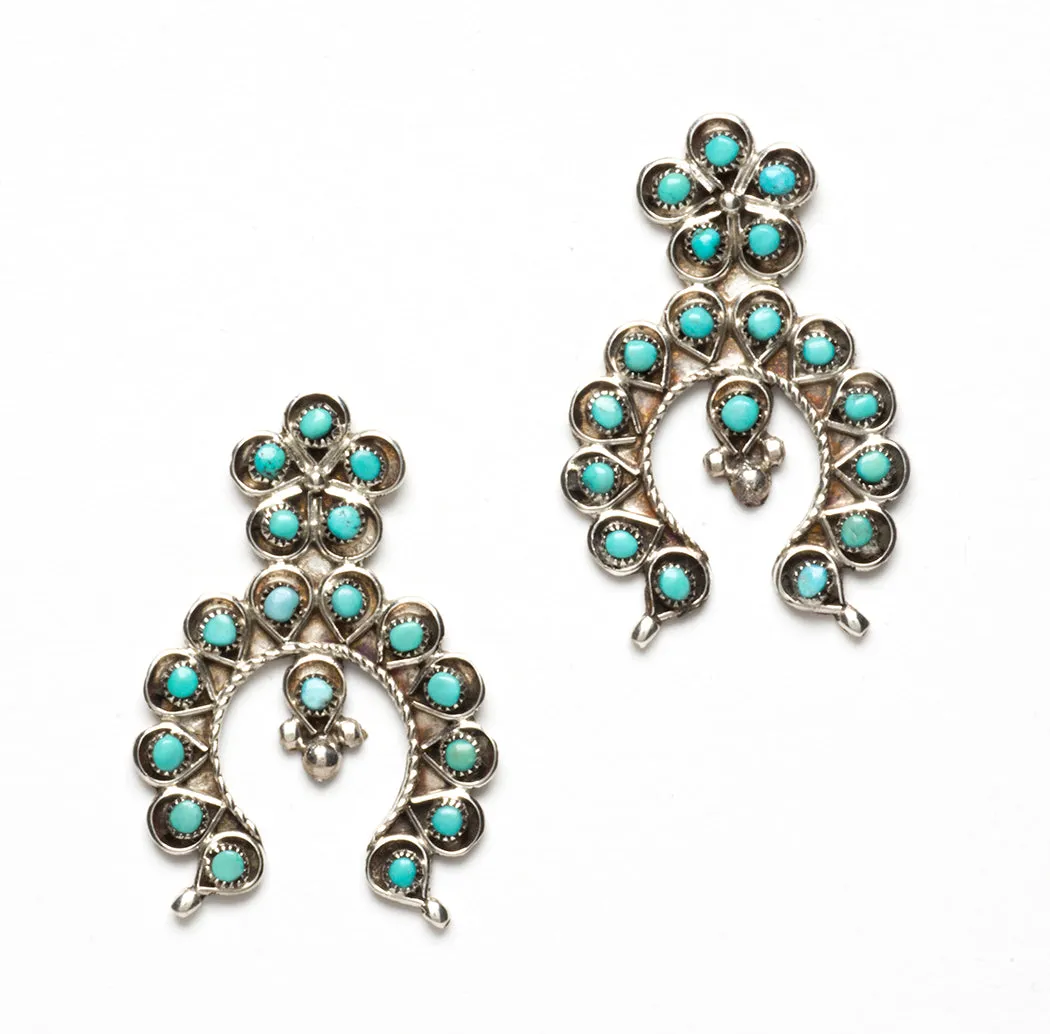 Sleeping Beauty Naja Earrings