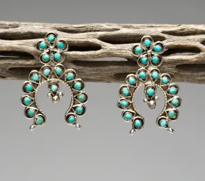 Sleeping Beauty Naja Earrings